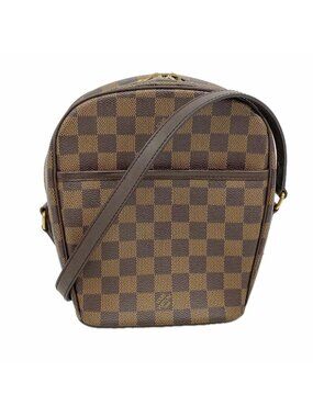Louis Vuitton Shoulder Bag Damier Ipanema PM Ebene